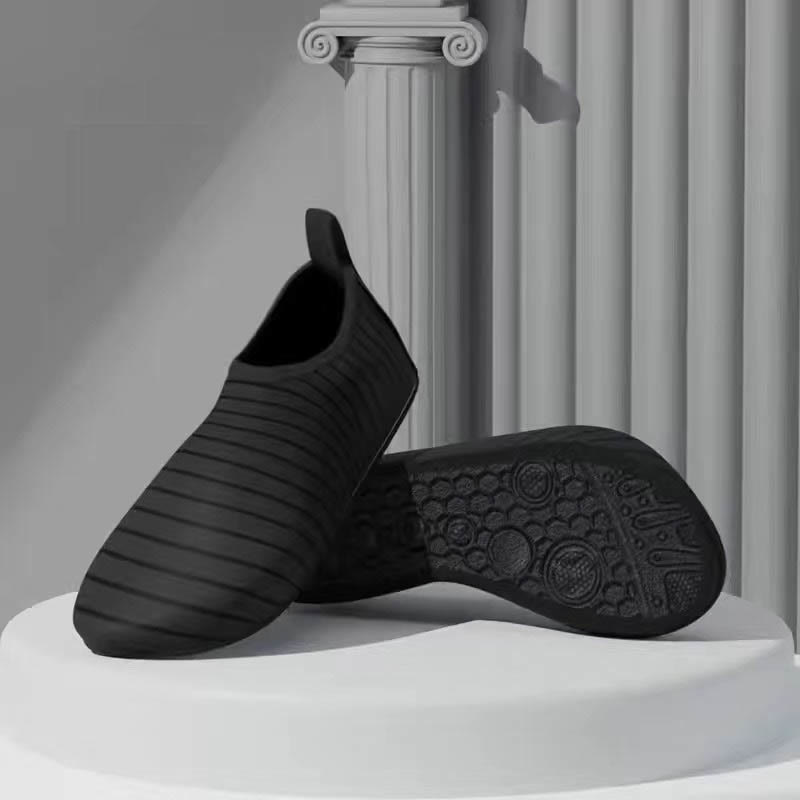 Yoga-Sport-Hausschuhsocken in Übergröße (2 Paar) - Schwarz - EU44-45 (US10-11) - image 4