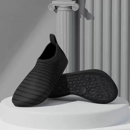 Yoga-Sport-Hausschuhsocken in Übergröße (2 Paar) - Schwarz - EU44-45 (US10-11) - image 4