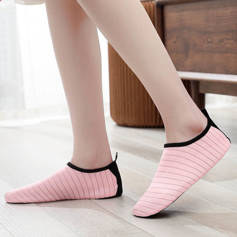 Yoga-Sport-Hausschuhsocken in Übergröße (2 Paar)