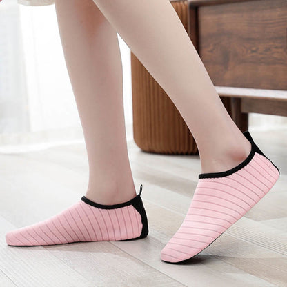 Yoga-Sport-Hausschuhsocken in Übergröße (2 Paar)