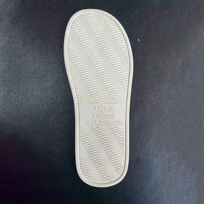 Gestreifte Slipper-Socken in Übergröße