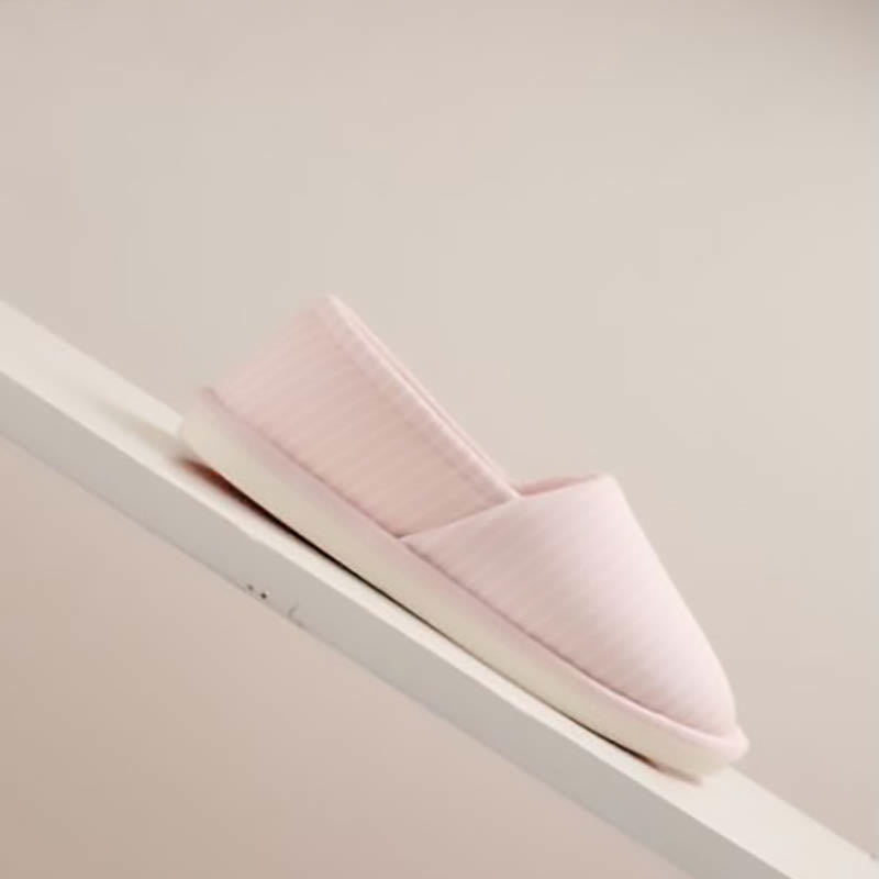 Gestreifte Slipper-Socken in Übergröße