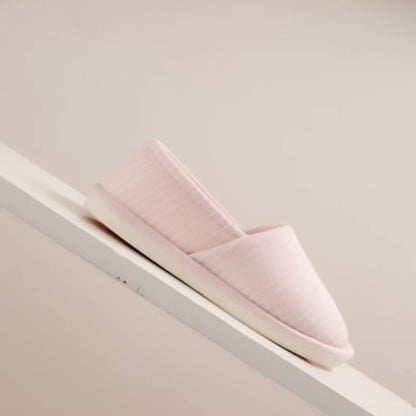 Gestreifte Slipper-Socken in Übergröße