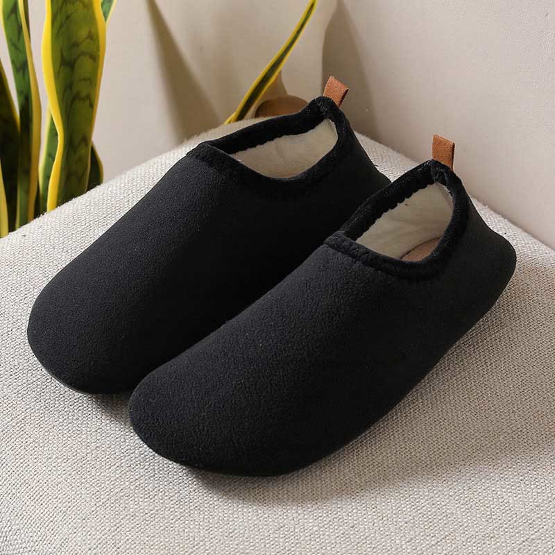 Fleece-Hausschuhsocken in Übergröße - Schwarz - 2XL - image 15