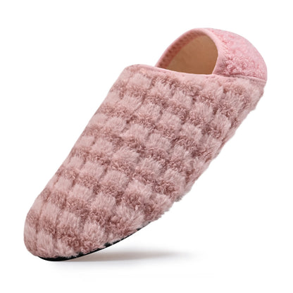Übergröße Grid Home Slipper Socken - Rosa - 4XL - image 2
