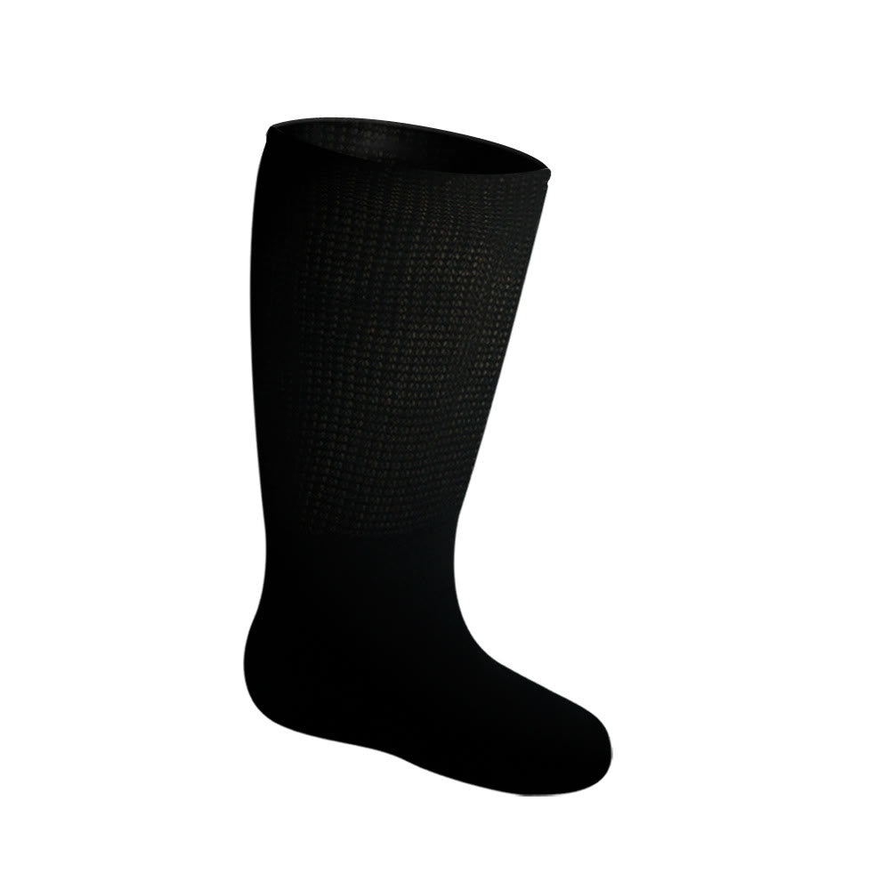 Superlockere kniehohe Diabetikersocken in Übergröße (3 Paar) - Schwarz+Beige+Hellkamel - 4XL - image 4