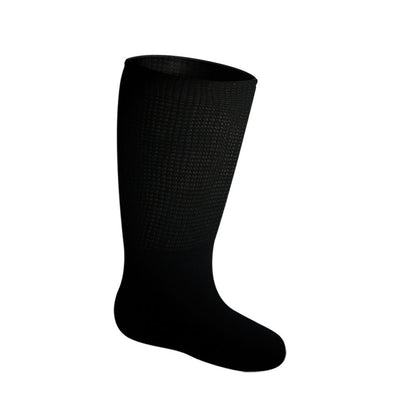 Superlockere kniehohe Diabetikersocken in Übergröße (3 Paar) - Schwarz+Beige+Hellkamel - 4XL - image 4
