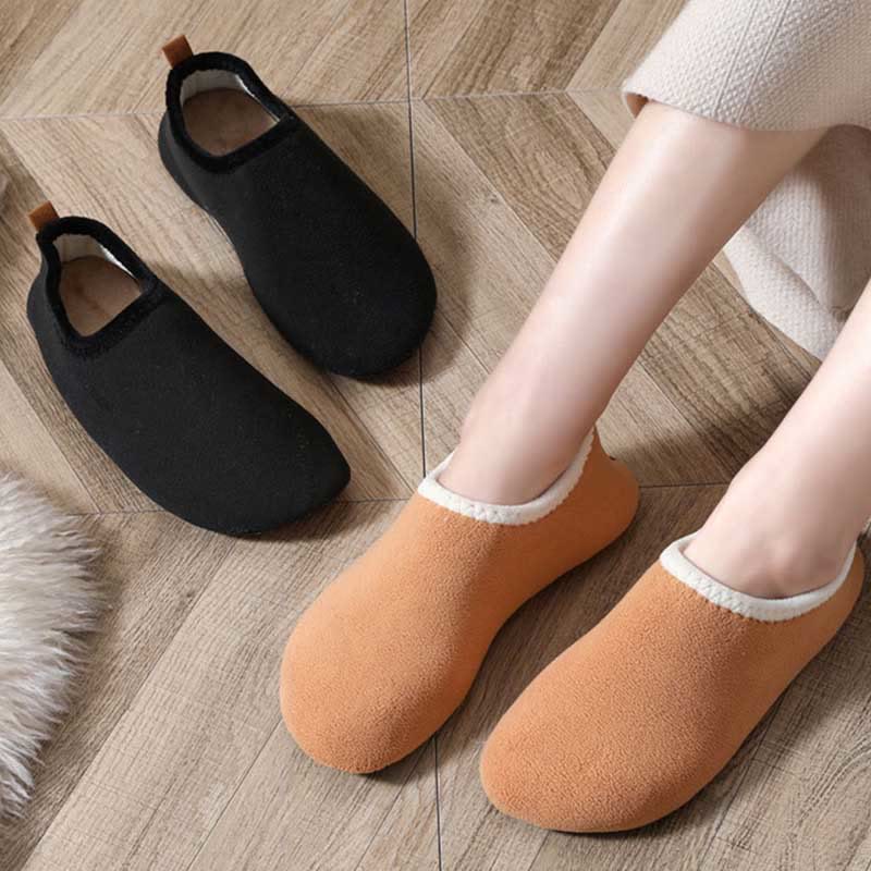 Fleece-Hausschuhsocken in Übergröße - image 1