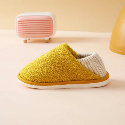 Übergröße Slipper-Socken mit Schneeflockenmuster
