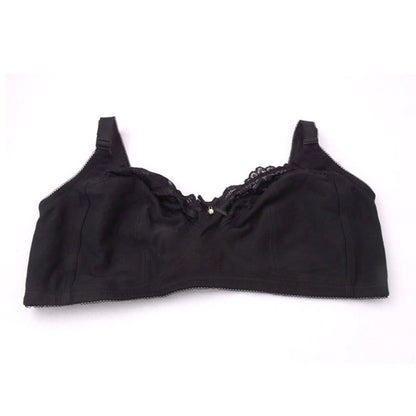 Kabellose BHs aus schwarzer Spitze - Schwarz - 50 - J - image 3