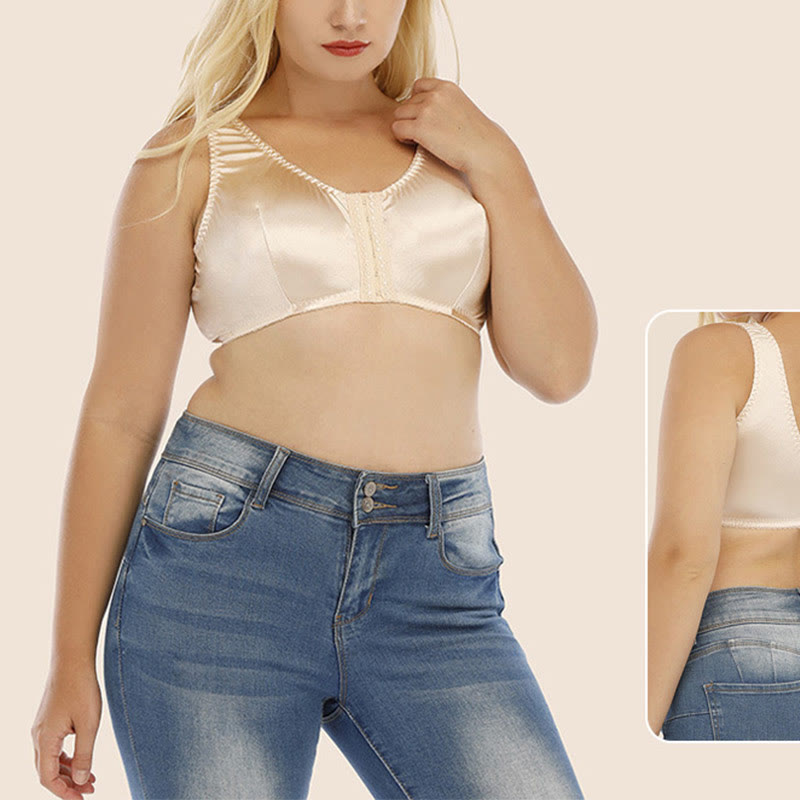 Komfortable kabellose BHs mit Frontverschluss - image 4