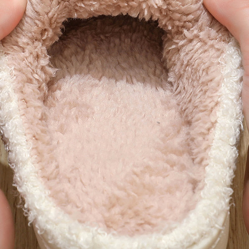 Hausschuhe in Regenbogen-Pilz-Optik in Übergröße - image 6