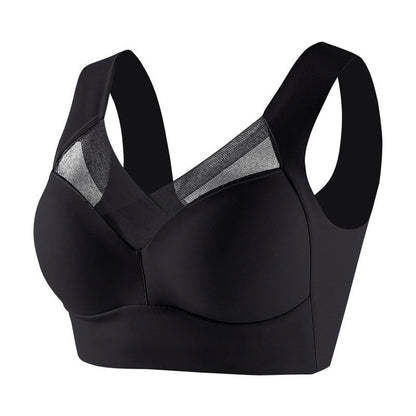 Nahtlose, kabellose Sport-BHs aus Spitze (2er-Pack) - Schwarz - 6XL - image 7