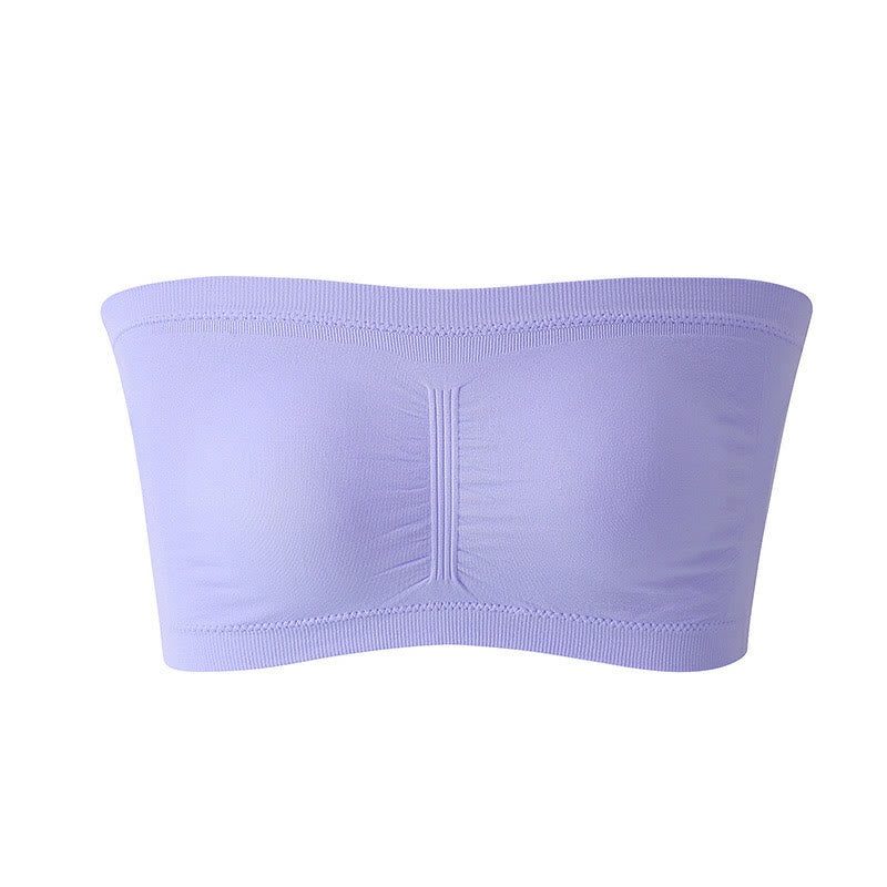 Gepolsterter, kabelloser Bralette-BH (3er-Pack) - Lila - 2XL - image 8
