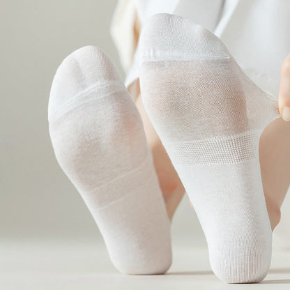 Elastische, unsichtbare Socken mit Gittermuster (8 Paar) - image 9