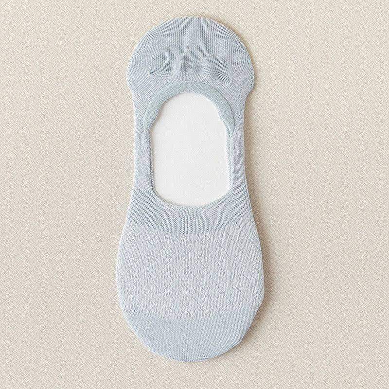 Elastische, unsichtbare Socken mit Gittermuster (8 Paar) - Hellblau - EU37-40 (US4-7) - image 15