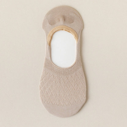 Elastische, unsichtbare Socken mit Gittermuster (8 Paar) - Khaki - EU37-40 (US4-7) - image 18