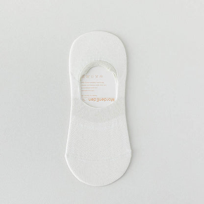 Atmungsaktive, unsichtbare Netzsocken (8 Paar) - Weiß - EU38-44 (US5-10) - image 8