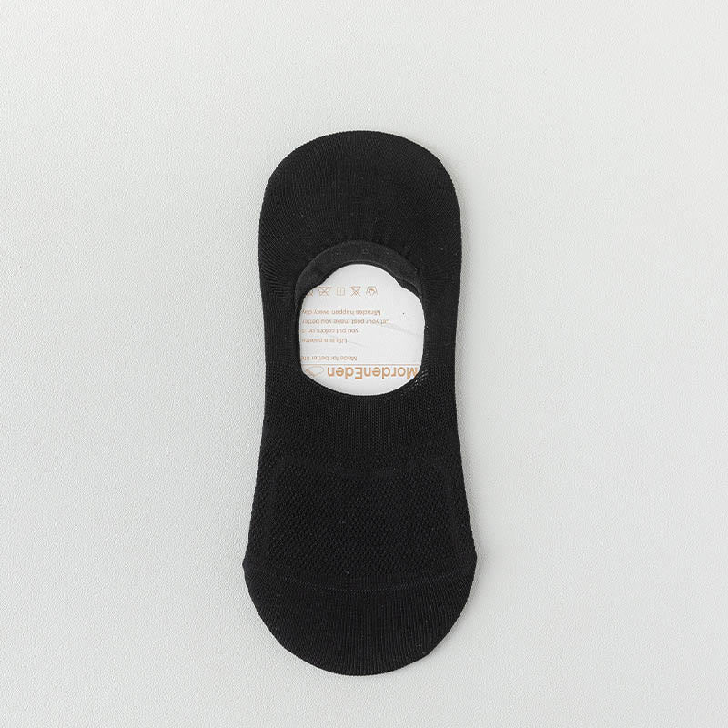 Atmungsaktive, unsichtbare Netzsocken (8 Paar) - Schwarz - EU38-44 (US5-10) - image 9