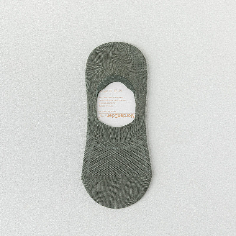 Atmungsaktive, unsichtbare Netzsocken (8 Paar) - Armeegrün - EU38-44 (US5-10) - image 13