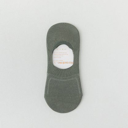 Atmungsaktive, unsichtbare Netzsocken (8 Paar) - Armeegrün - EU38-44 (US5-10) - image 13