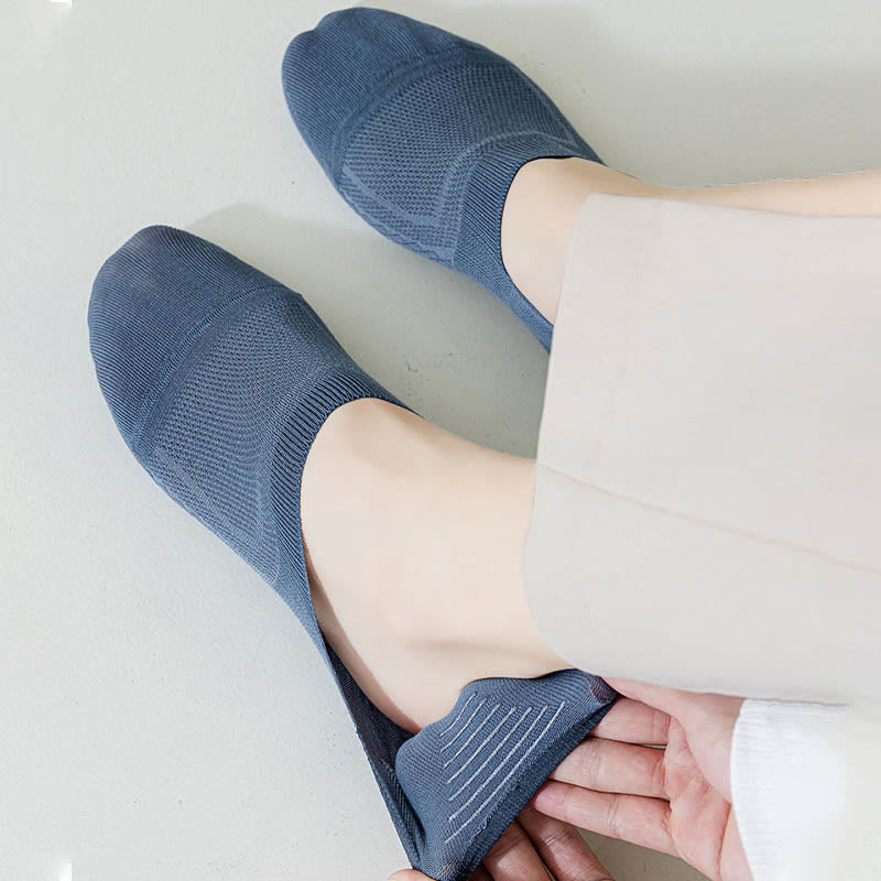 Atmungsaktive Mesh-Füßlinge in Übergröße (8 Paar)