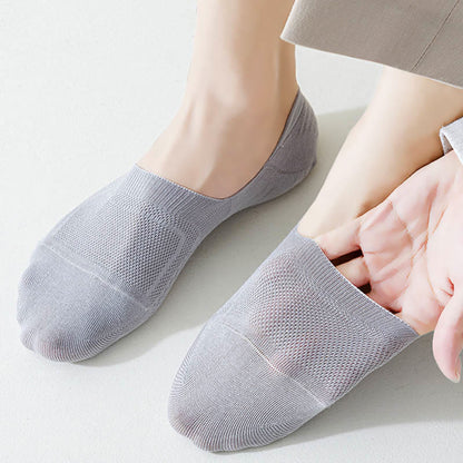 Atmungsaktive Mesh-Füßlinge in Übergröße (8 Paar)