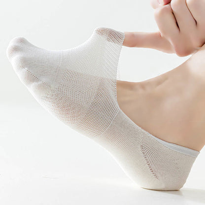 Atmungsaktive Mesh-Füßlinge in Übergröße (8 Paar)