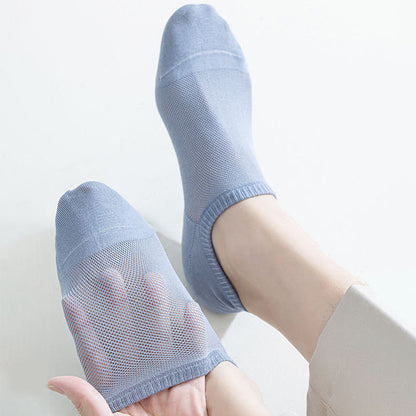 Sommerliche, einfarbige, unsichtbare Socken (7 Paar) - image 5