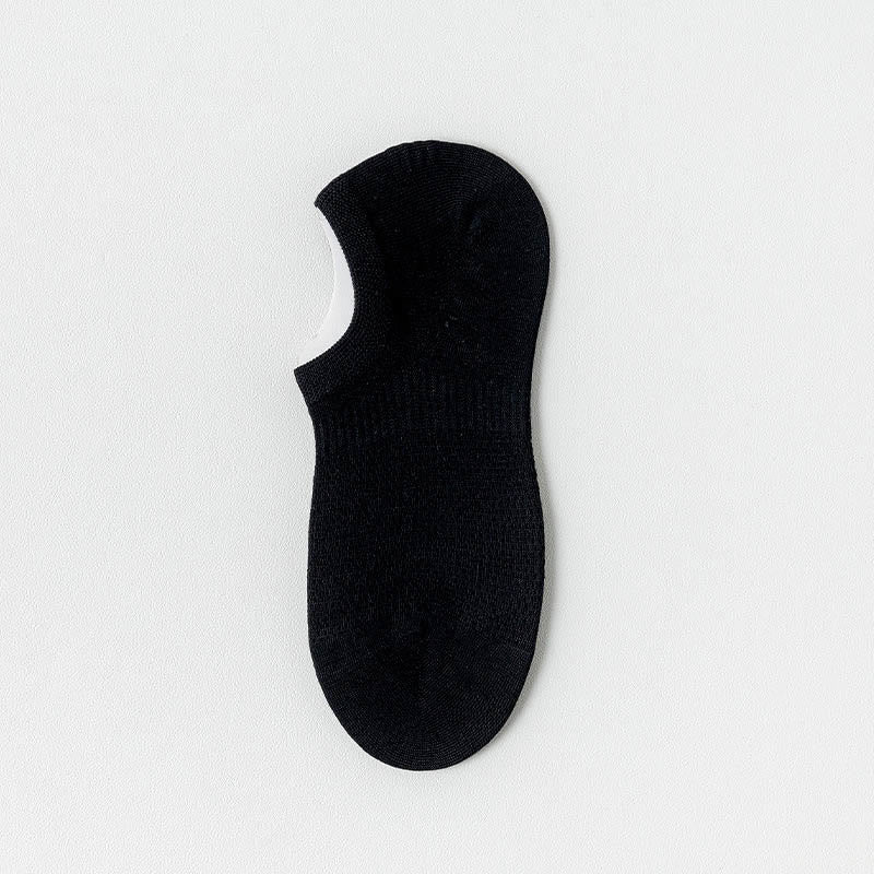 Sommerliche Mesh-No-Show-Socken (5 Paar) - Schwarz - EU38-44 (US5-10) - image 9