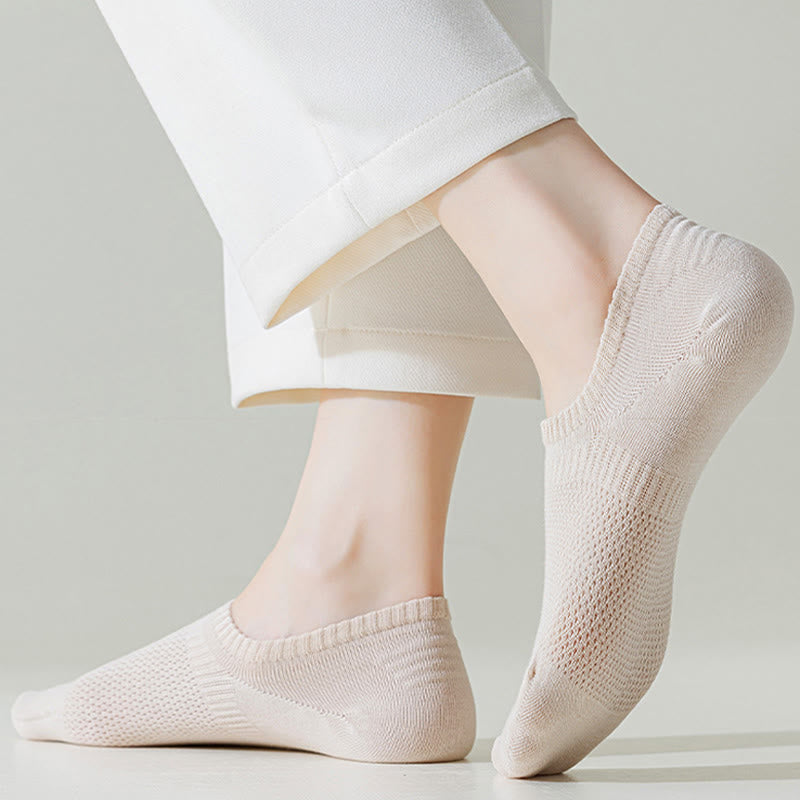 Sommerliche Mesh-No-Show-Socken (5 Paar) - image 1