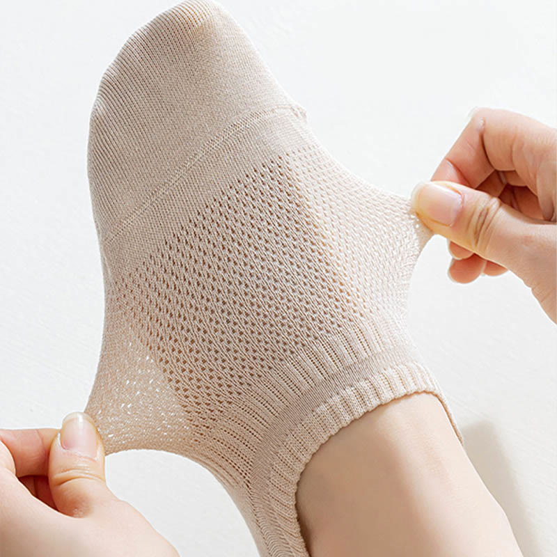 Sommerliche Mesh-No-Show-Socken (5 Paar) - image 5