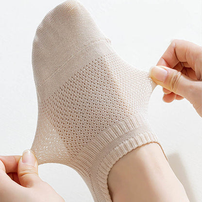 Sommerliche Mesh-No-Show-Socken (5 Paar) - image 5