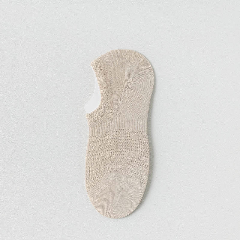 Sommerliche Mesh-No-Show-Socken (5 Paar) - Beige - EU38-44 (US5-10) - image 10