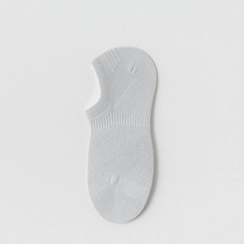Sommerliche Mesh-No-Show-Socken (5 Paar) - Grau - EU38-44 (US5-10) - image 8