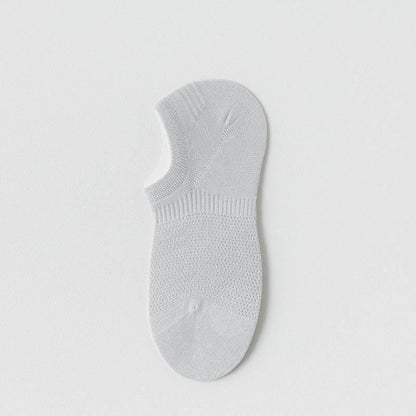 Sommerliche Mesh-No-Show-Socken (5 Paar) - Grau - EU38-44 (US5-10) - image 8