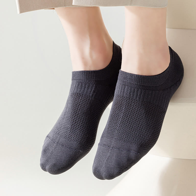 Sommerliche Mesh-No-Show-Socken (5 Paar) - image 4