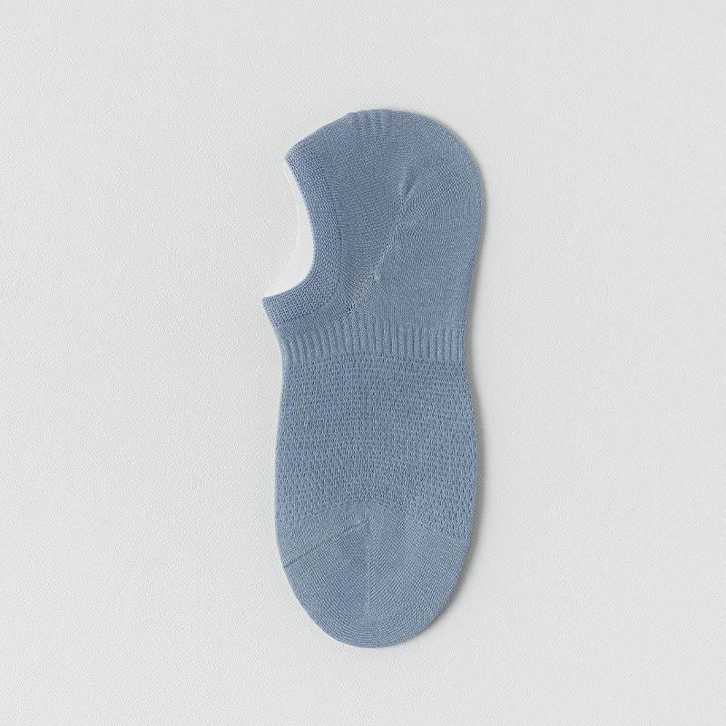 Sommerliche Mesh-No-Show-Socken (5 Paar) - Blau - EU38-44 (US5-10) - image 11