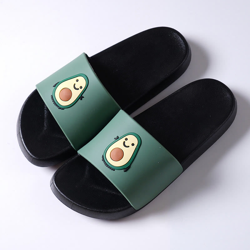 Avocado-Slides in Übergröße (2 Paar) - Schwarz - 2XL - image 9