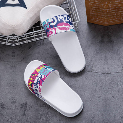 Graffiti-Slides in Übergröße (2 Paar)