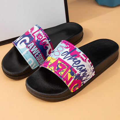 Graffiti-Slides in Übergröße (2 Paar)