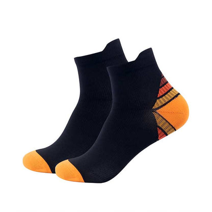 Gepolsterte Kompressionssocken für den Knöchelbereich in Übergröße (7 Paar) - Orange - EU40-46 (US7-12) - image 5