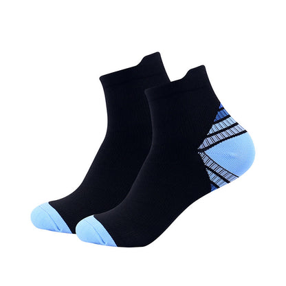 Gepolsterte Kompressionssocken für den Knöchelbereich in Übergröße (7 Paar) - Blau - EU40-46 (US7-12) - image 6