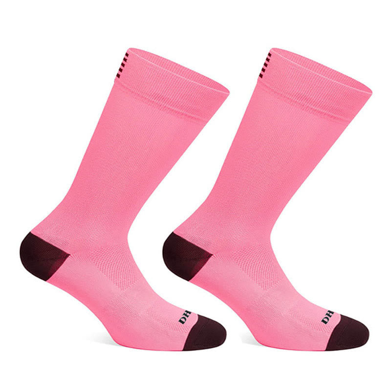 Mesh-Sport-Viertelkompressionssocken (4 Paar) - Rosa - EU39-46 (US6-12) - image 7