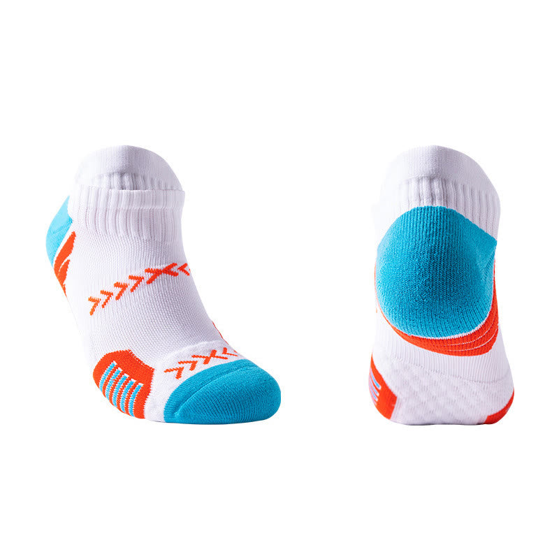 Verdickte Knöchel-Kompressionssocken in Übergröße (5 Paar) - Orange - EU38-44 (US5-10) - image 3