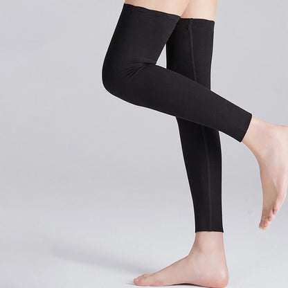 Bundle Modal Solid Color Oberschenkelhohe + Wadenkompressionsärmel - image 2