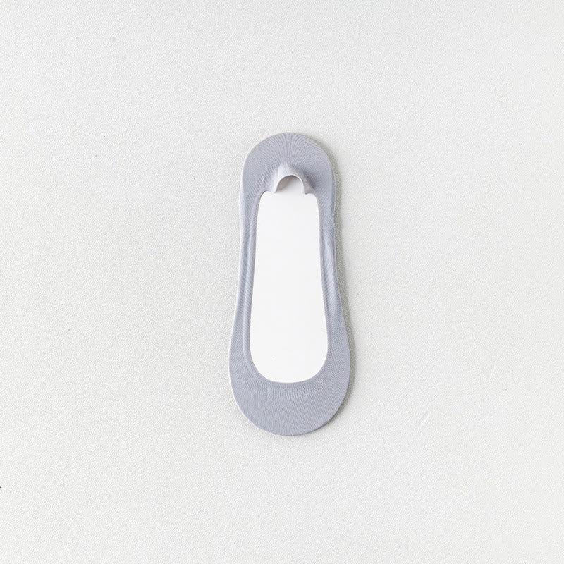 Gepolsterte, unsichtbare Socken (6 Paar) - Grau - EU37-40 (US4-7) - image 10