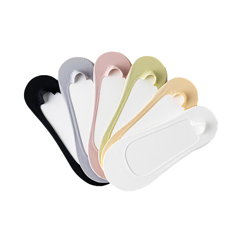 Gepolsterte, unsichtbare Socken (6 Paar) - Mehrfarbig - EU37-40 (US4-7) - image 6