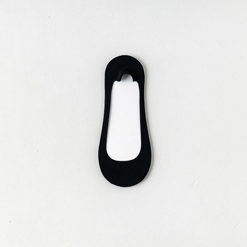 Gepolsterte, unsichtbare Socken (6 Paar) - Schwarz - EU37-40 (US4-7) - image 9