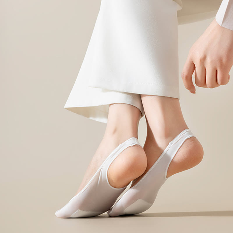 Gepolsterte, unsichtbare Halbsocken (8 Paar) - image 1
